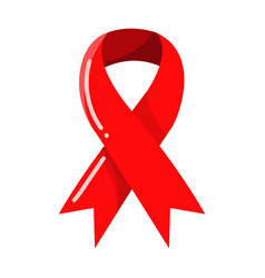 Red Aids Day Ribbon