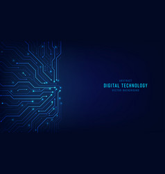 Abstract Futuristic Technology Circuit Board