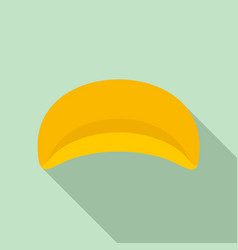 Potato Chips Icon Flat Style