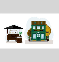 Beer Set Irish Pub Exterior