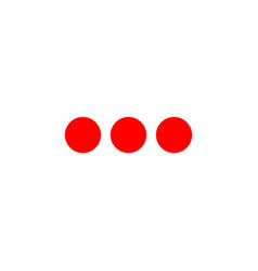 Three Red Dots On Same Line 3 Red Dots