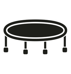 Evacuation Trampoline Icon Simple Slide