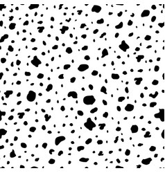 Dalmatian Or Cow Seamless Pattern Background