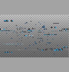 Glitch Overlay Effect Color Pixel Composition