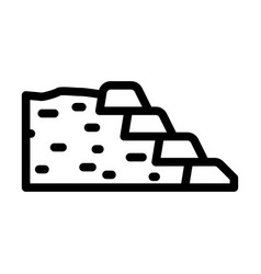 Tailings Management Line Icon