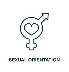 Sexual Orientation Icon From Lgbt Collection