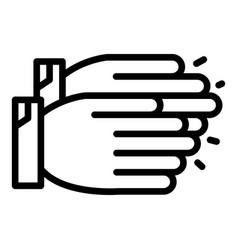 Crowd Handclap Icon Outline Hand Clap