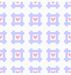 Romantic Seamless Pattern With Hashtags