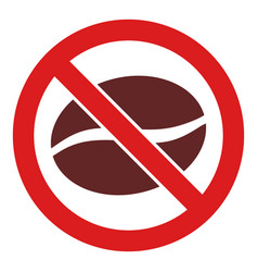 No Caffeine Flat Icon Image