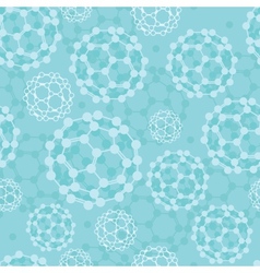 Buckyballs Seamless Pattern Background