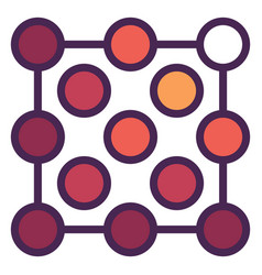 Grid Dots Logo