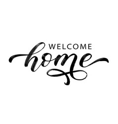 Welcome Home Text Home Word