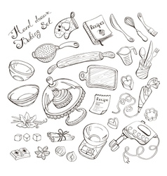 Baking doodle Royalty Free Vector Image - VectorStock