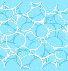 Blue Water Surface Texture Seamless Pattern