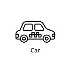 Car Outline Icon Design Sport