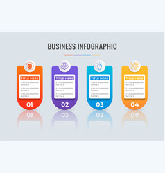 Modern Business Infographic And Chart Flow Design