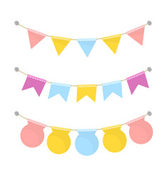 Colorful Flags For Party Decorations