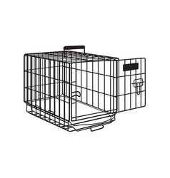 Metal Wire Cage Crate For Pet Cat Dog