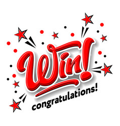 Winner Congratulations Web Banner