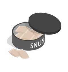 Swedish Snus Chewing Tobacco Icon