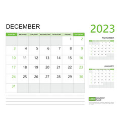 December 2023 Year Calendar Planner 2023