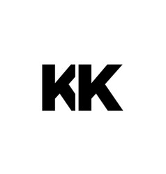 Letter K And Kk Logo Design Template Minimal