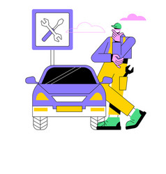 Car Service Abstract Concept