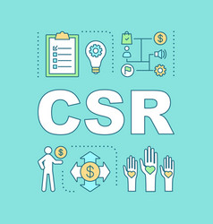 Csr Word Concepts Banner