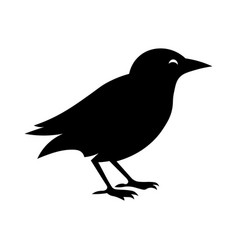 Bird Black Icon On White Background