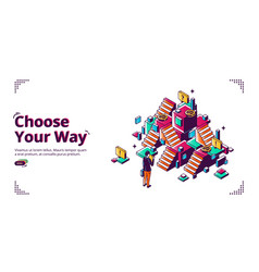 Choose Your Way Career Development Banner