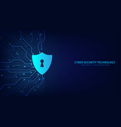 Cyber Security Technology On Circuit Board