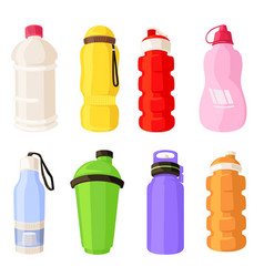 Sport Water Bottle Reusable Flask Set