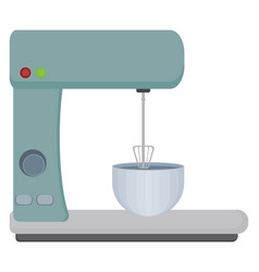 Dough Mixer Machine On A White Background