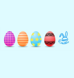 Drawing Easter Eggs Set