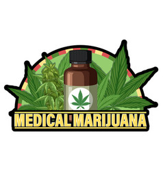 Medical Cannabis Badge Logo