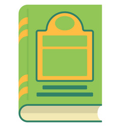 Closed Book Icon Encyclopedia Cover Literature