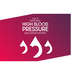 May Is National High Blood Pressure Education