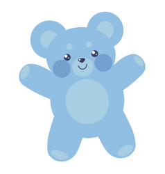 Blue Teddy Bear Toy Icon