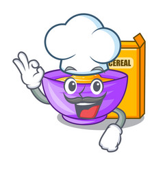 Chef Cereal Box In The Character Fridge