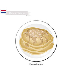 Pannenkoeken Or Dutch Pancake A Famous Dish Of Ne