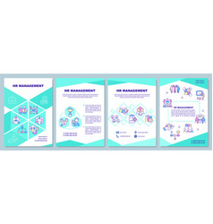 Hr Management Brochure Template