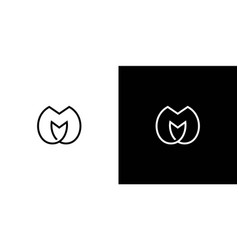 Simple And Unique Letter M Initials Logo Design