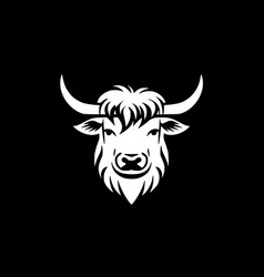 Highland Cow - Black And White