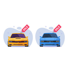 Car Sale Icon New Vehicle Sell Or Rental Trade