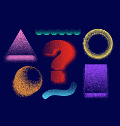 Collection Of Bitmap Shapes