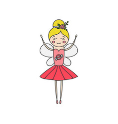 Sugar Plum Candy Fairy Character Drawing