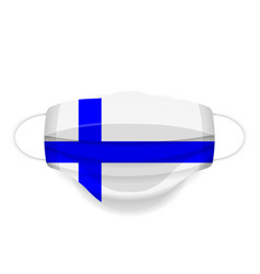 Medical Mask Finland Flag