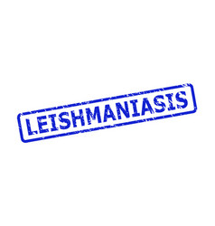 Leishmaniasis Seal With Grunged Texture