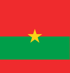 Burkina Faso Official Flag Of Country