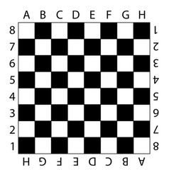 Chess Board Design Black And White